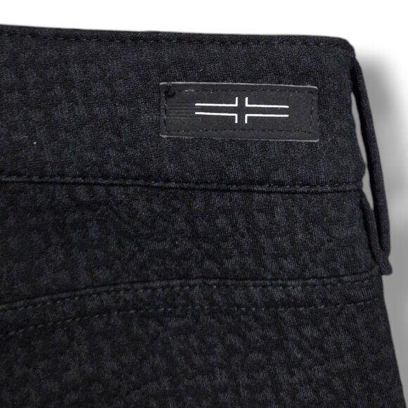 Liverpool Madonna Leggings Womens 8 Black Textured Skinny Mid Rise Pant - Picture 8 of 10